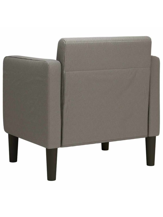 DIIVANTOOL KÄETUGEDEGA HELEHALL 54 CM VELVETIST KANGAS