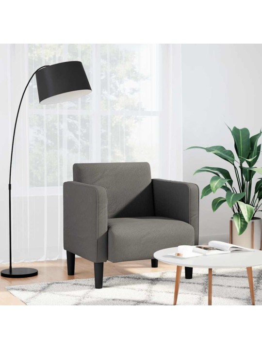 DIIVANTOOL KÄETUGEDEGA HELEHALL 54 CM VELVETIST KANGAS