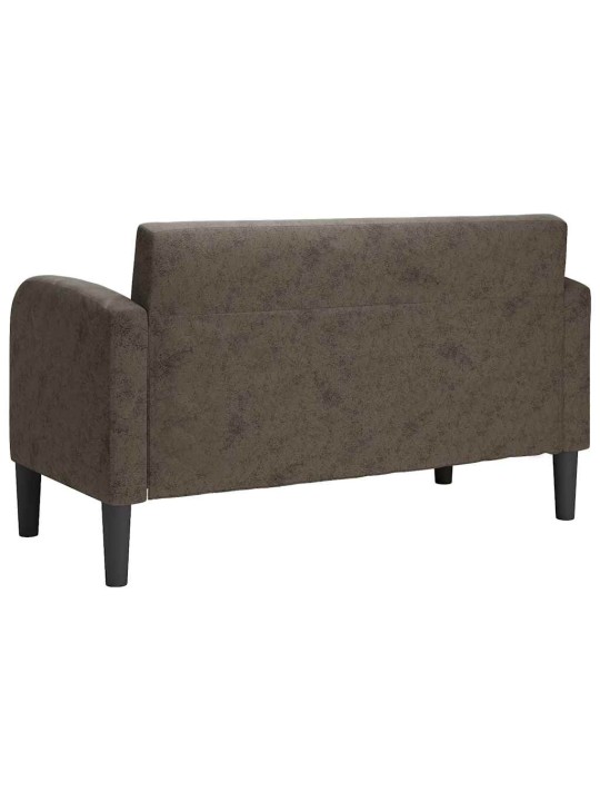 ISTME DIIVAN, TUMEHALL, 110 CM, KUNSTNAHK