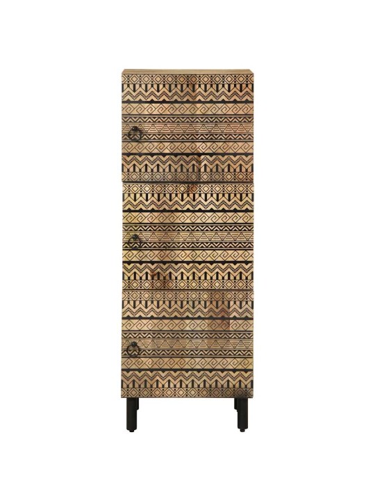 HIGHBOARD 40X33,5X110 CM TÄISPUIDUST MANGO