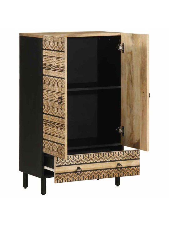 HIGHBOARD 60X33,5X110 CM TÄISPUIDUST MANGO