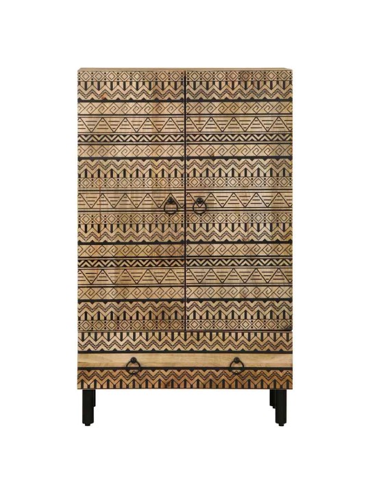 HIGHBOARD 60X33,5X110 CM TÄISPUIDUST MANGO