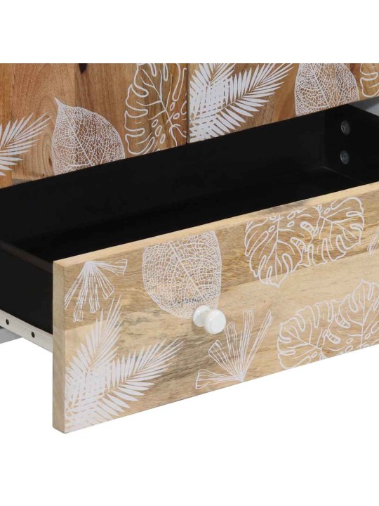 HIGHBOARD 60X33,5X100 CM TÄISPUIDUST MANGO