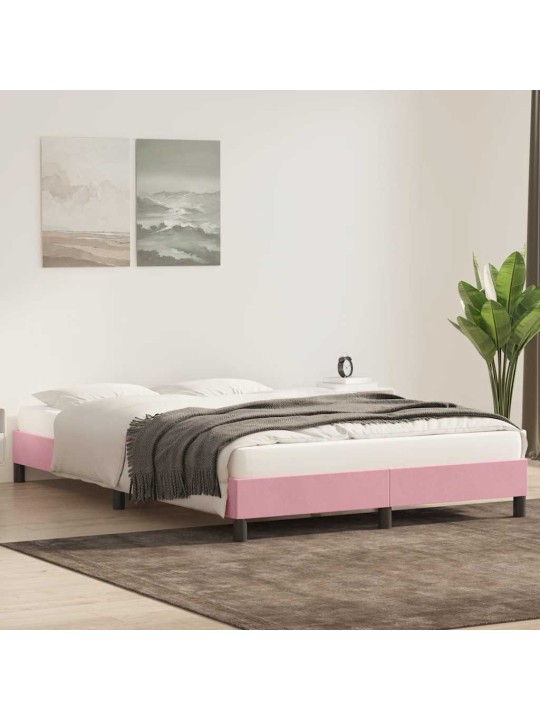 VOODIRAAM ILMA MADRATSITA ROOSA 140X210 CM SAMET