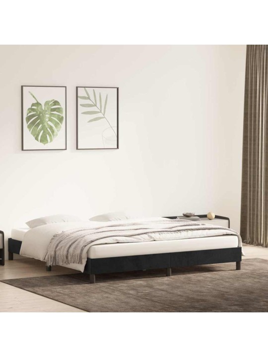 VOODIRAAM ILMA MADRATSITA MUST 200X210 CM SAMET