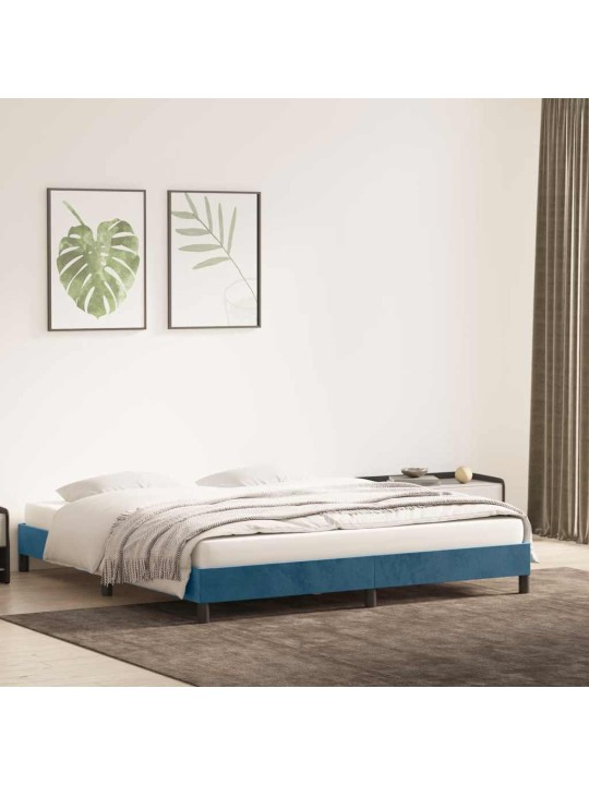 VOODIRAAM ILMA MADRATSITA TUMESININE 200X210 CM SAMET