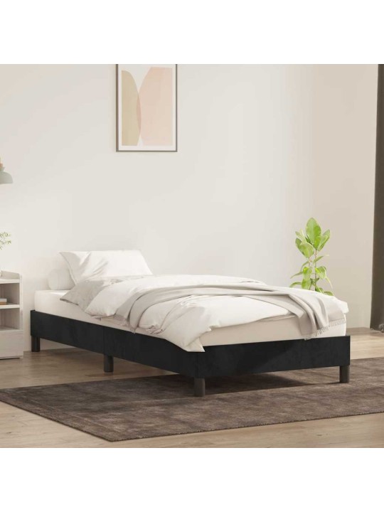 VOODIRAAM ILMA MADRATSITA MUST 80X220 CM SAMET