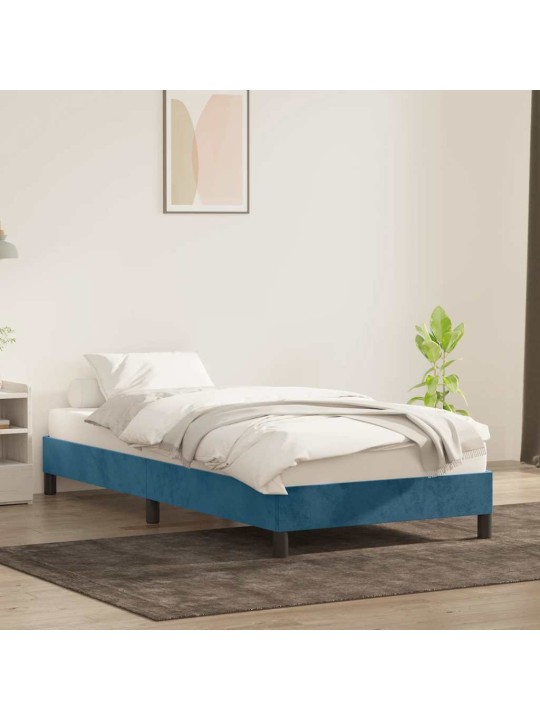VOODIRAAM ILMA MADRATSITA TUMESININE 80X220 CM SAMET