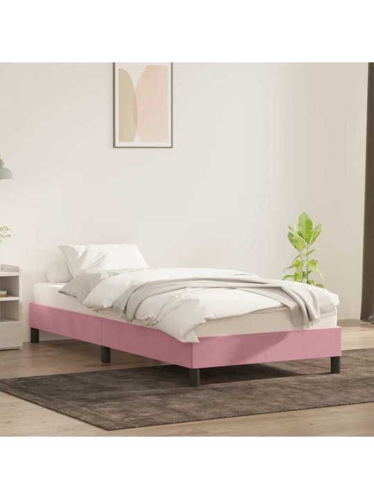 VOODIRAAM ILMA MADRATSITA ROOSA 80X220 CM SAMET