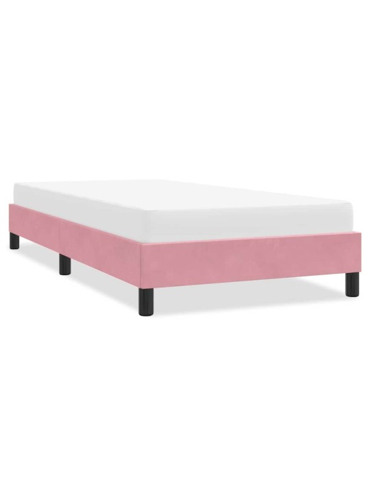 VOODIRAAM ILMA MADRATSITA ROOSA 100X220 CM SAMET