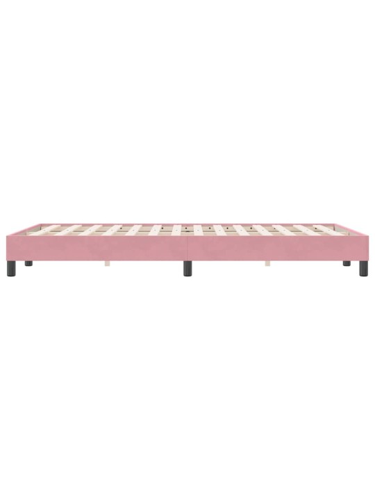 VOODIRAAM ILMA MADRATSITA ROOSA 120X220 CM SAMET