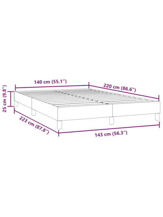VOODIRAAM ILMA MADRATSITA HELEHALL 140X220 CM SAMET