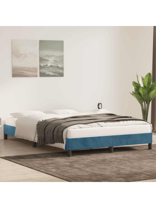 VOODIRAAM ILMA MADRATSITA TUMESININE 140X220 CM SAMET