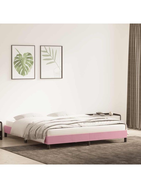 VOODIRAAM ILMA MADRATSITA, ROOSA, 180X220 CM, SAMET