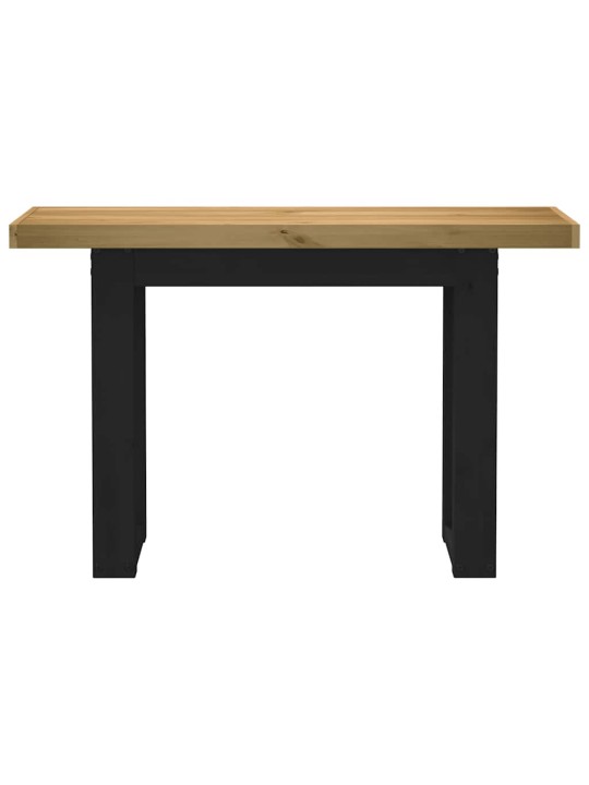 KONSOOLLAUD, NOAIN, U-KUJULISED JALAD, 120X30X75 CM, MÄNNIPUIT