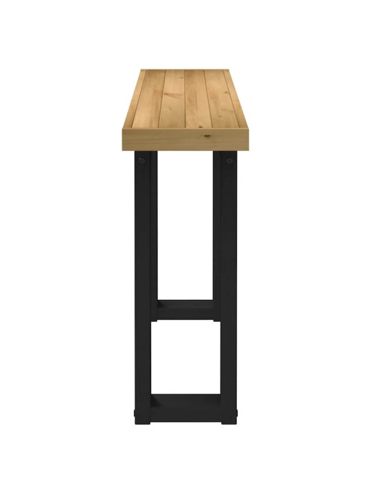 KONSOOLLAUD, NOAIN, U-KUJULISED JALAD, 120X30X75 CM, MÄNNIPUIT