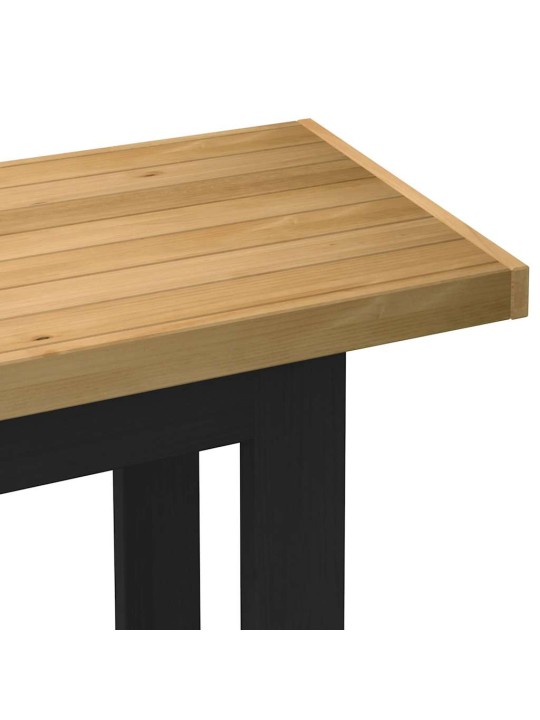 KIRJUTUSLAUD, NOAIN, U-KUJULISED JALAD, 120X50X75 CM, MÄNNIPUIT