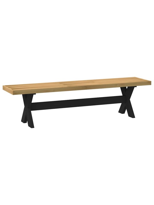 SÖÖGIPINK NOAIN X-KUJULISED JALAD 180X40X45 CM TÄISPUIDUST MÄND