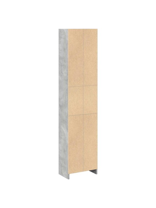 RAAMATURIIUL BETOONHALL 40X24X176 CM ENGINEERED WOOD
