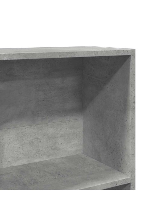 RAAMATURIIUL BETOONHALL 40X24X176 CM ENGINEERED WOOD