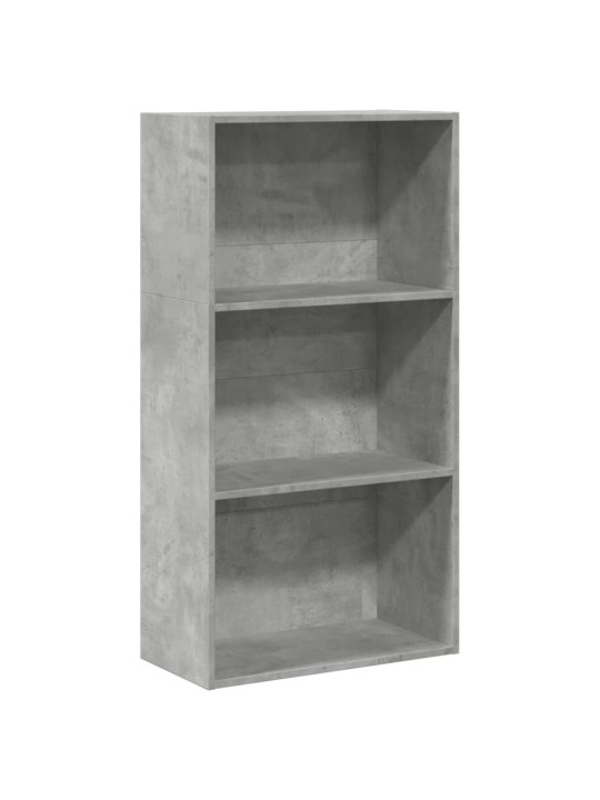 RAAMATURIIUL BETOONHALL 60X30X114 CM ENGINEERED WOOD