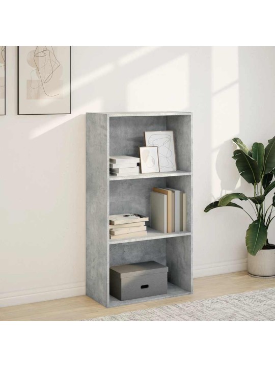 RAAMATURIIUL BETOONHALL 60X30X114 CM ENGINEERED WOOD