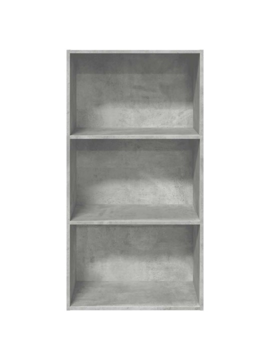 RAAMATURIIUL BETOONHALL 60X30X114 CM ENGINEERED WOOD