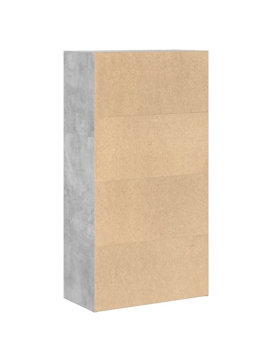 RAAMATURIIUL BETOONHALL 60X30X114 CM ENGINEERED WOOD