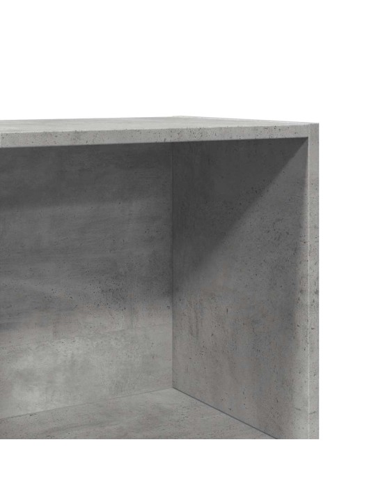 RAAMATURIIUL BETOONHALL 60X30X114 CM ENGINEERED WOOD