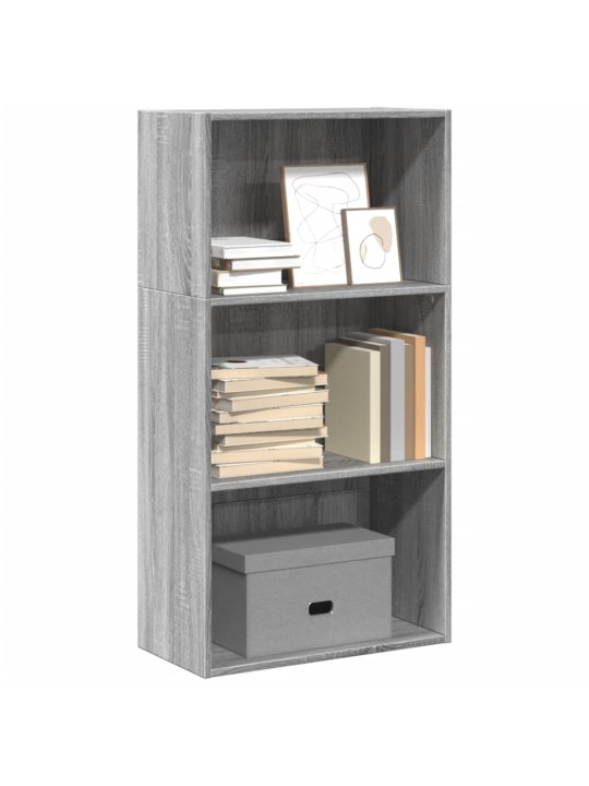 RAAMATURIIUL HALL SONOMA 60X30X114 CM ENGINEERED WOOD