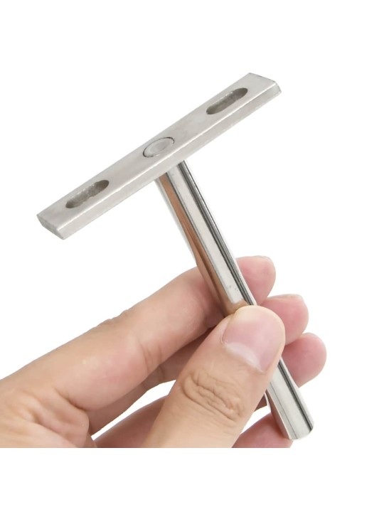 UJUVAD RIIULIKLAMBRID, 12TK, NÄHTAMATUD Ø10X100 MM SÜSINIKTERAS