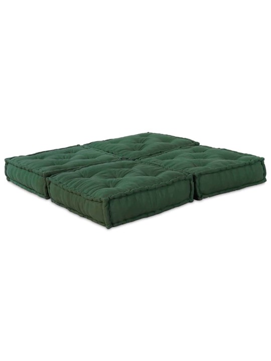 Padi 2 tk roheline 70 x 70 x 36 cm polüester
