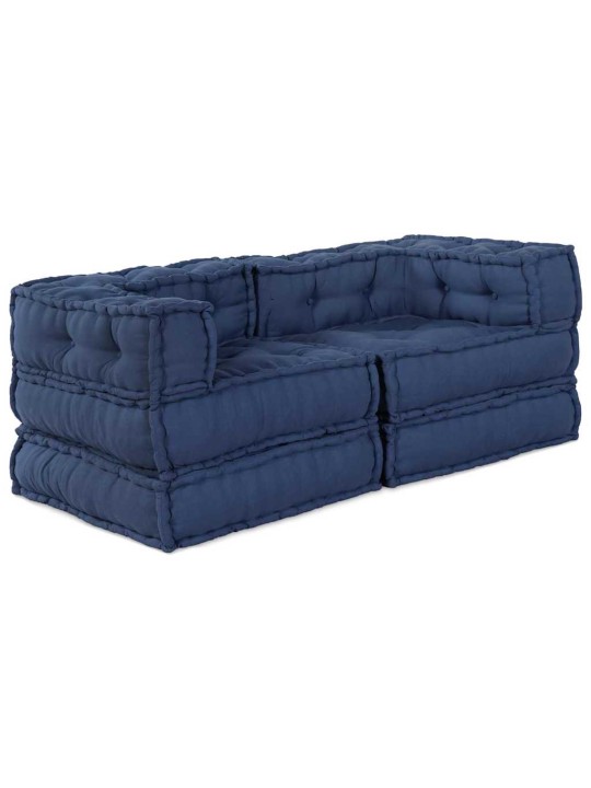 Padi 2 tk sinine 70 x 70 x 54 cm polüester