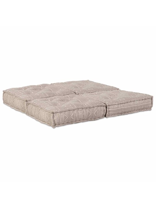 Padi 2 tk pruun 70 x 70 x 36 cm polüester