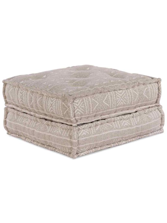 Padi 2 tk pruun 70 x 70 x 36 cm polüester