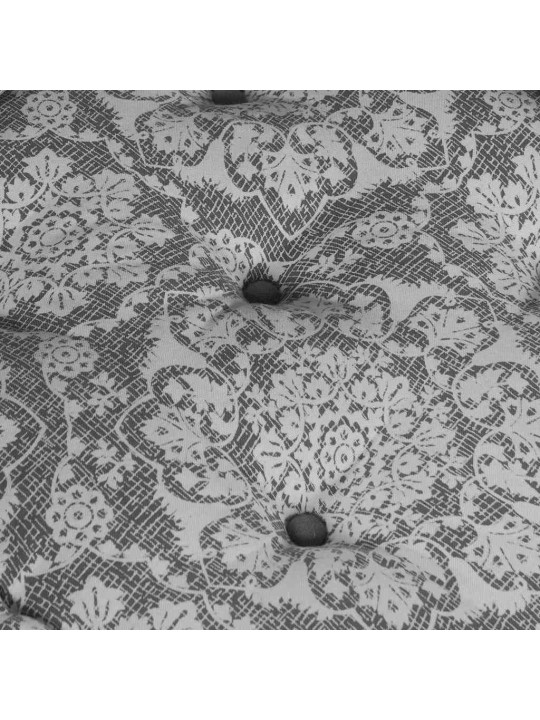 Padi 2 tk helehall 70 x 70 x 36 cm polüester