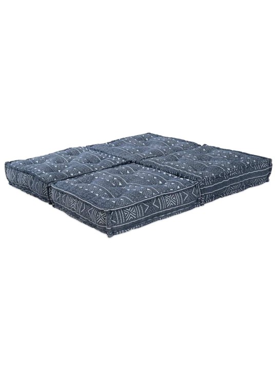 Padi 2 tk sinine 70 x 70 x 36 cm polüester