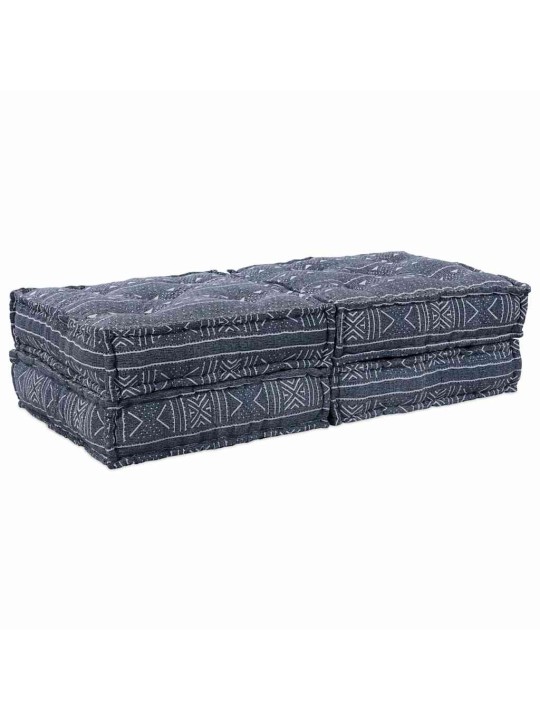 Padi 2 tk sinine 70 x 70 x 36 cm polüester