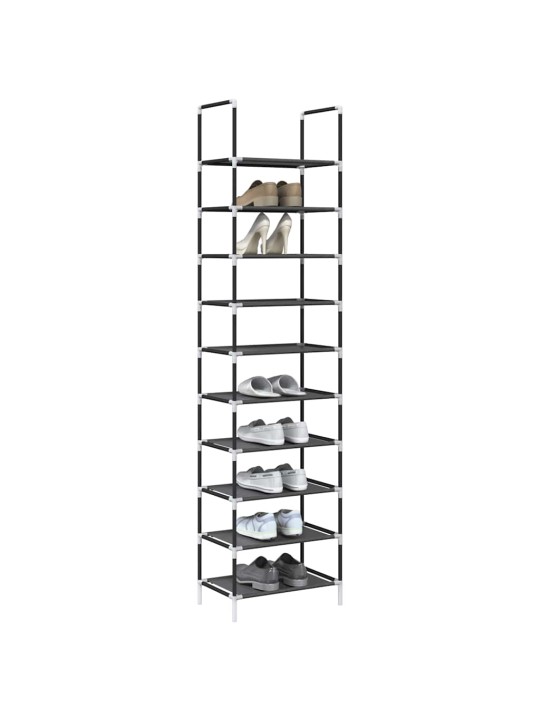 JALATSIRIIUL, 10-ASTMELINE, MUST, 44X28X180 CM, LAUSRIIE