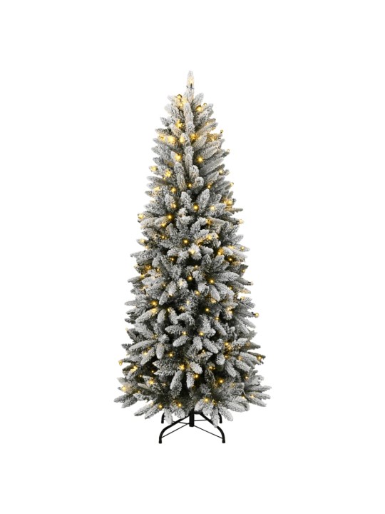 KUNSTKUUSK 300 LEDI JA LUMISTE OKSTEGA, 240 CM