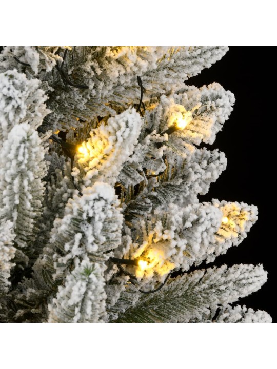 KUNSTKUUSK 300 LEDI JA LUMISTE OKSTEGA, 240 CM