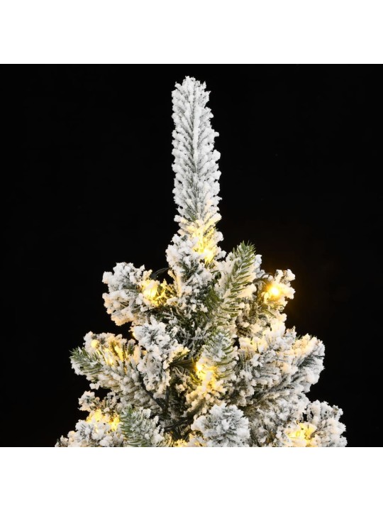 KUNSTKUUSK 300 LEDI JA LUMISTE OKSTEGA, 240 CM