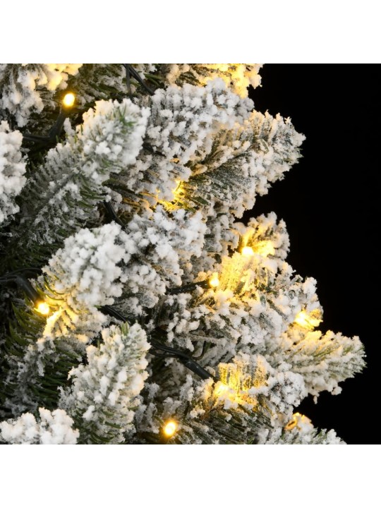 KUNSTKUUSK 300 LEDI JA LUMISTE OKSTEGA, 240 CM