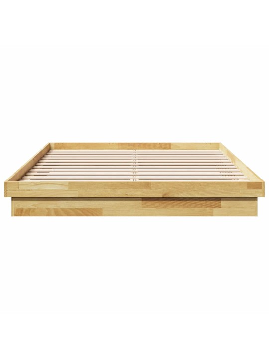 VOODIRAAM ILMA MADRATSITA 150X200 CM TÄISPUIDUST TAMM