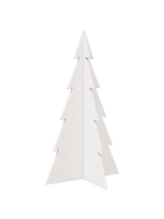 PUIDUST JÕULUPUU KAUNISTUSEKS, VALGE, 80 CM, MÄNNIPUIT