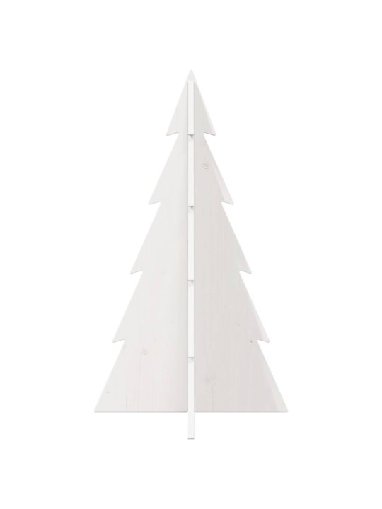 PUIDUST JÕULUPUU KAUNISTUSEKS, VALGE, 80 CM, MÄNNIPUIT