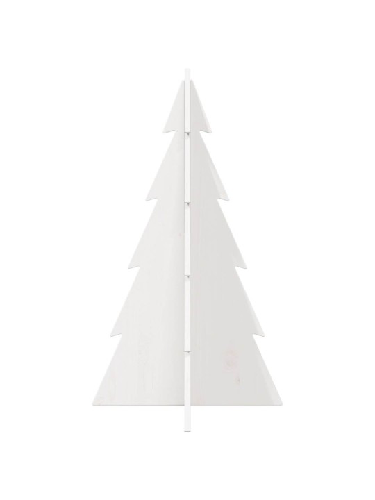 PUIDUST JÕULUPUU KAUNISTUSEKS, VALGE, 80 CM, MÄNNIPUIT