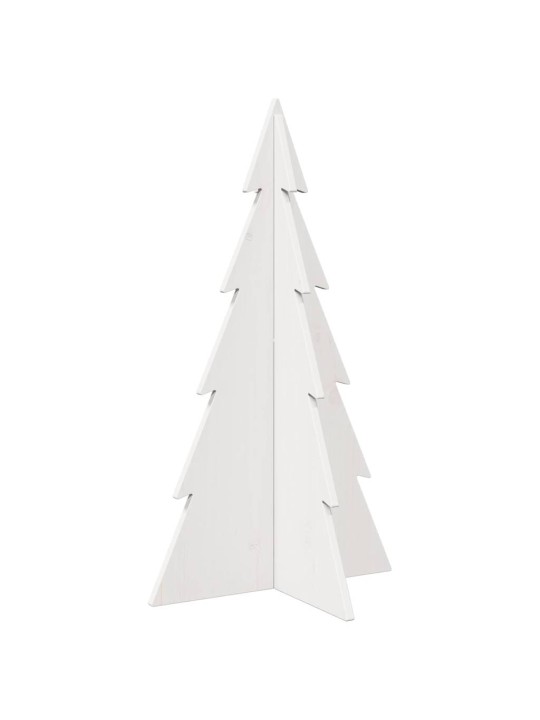 PUIDUST JÕULUPUU KAUNISTUSEKS, VALGE, 80 CM, MÄNNIPUIT