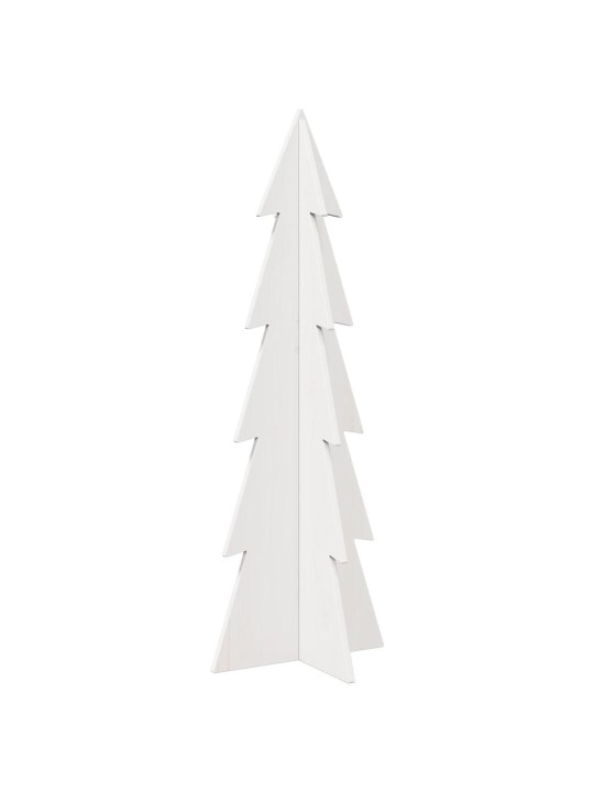 PUIDUST JÕULUPUU KAUNISTUSEKS, VALGE, 112 CM, MÄNNIPUIT