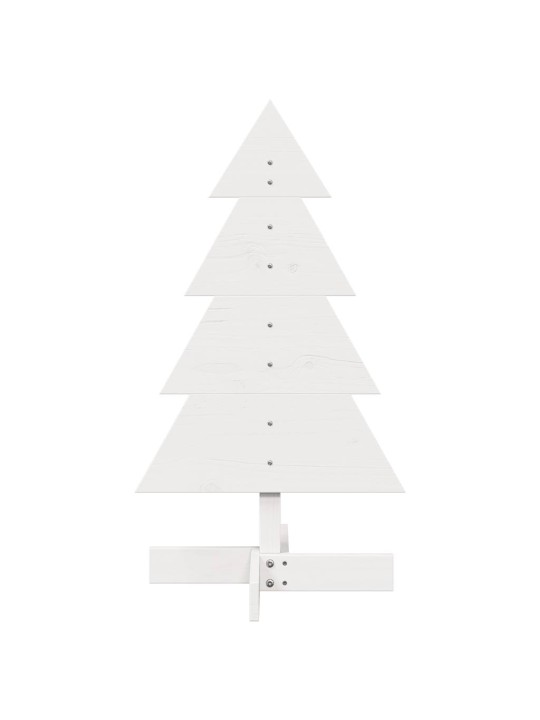 PUIDUST JÕULUPUU KAUNISTUSEKS, VALGE, 80 CM, MÄNNIPUIT